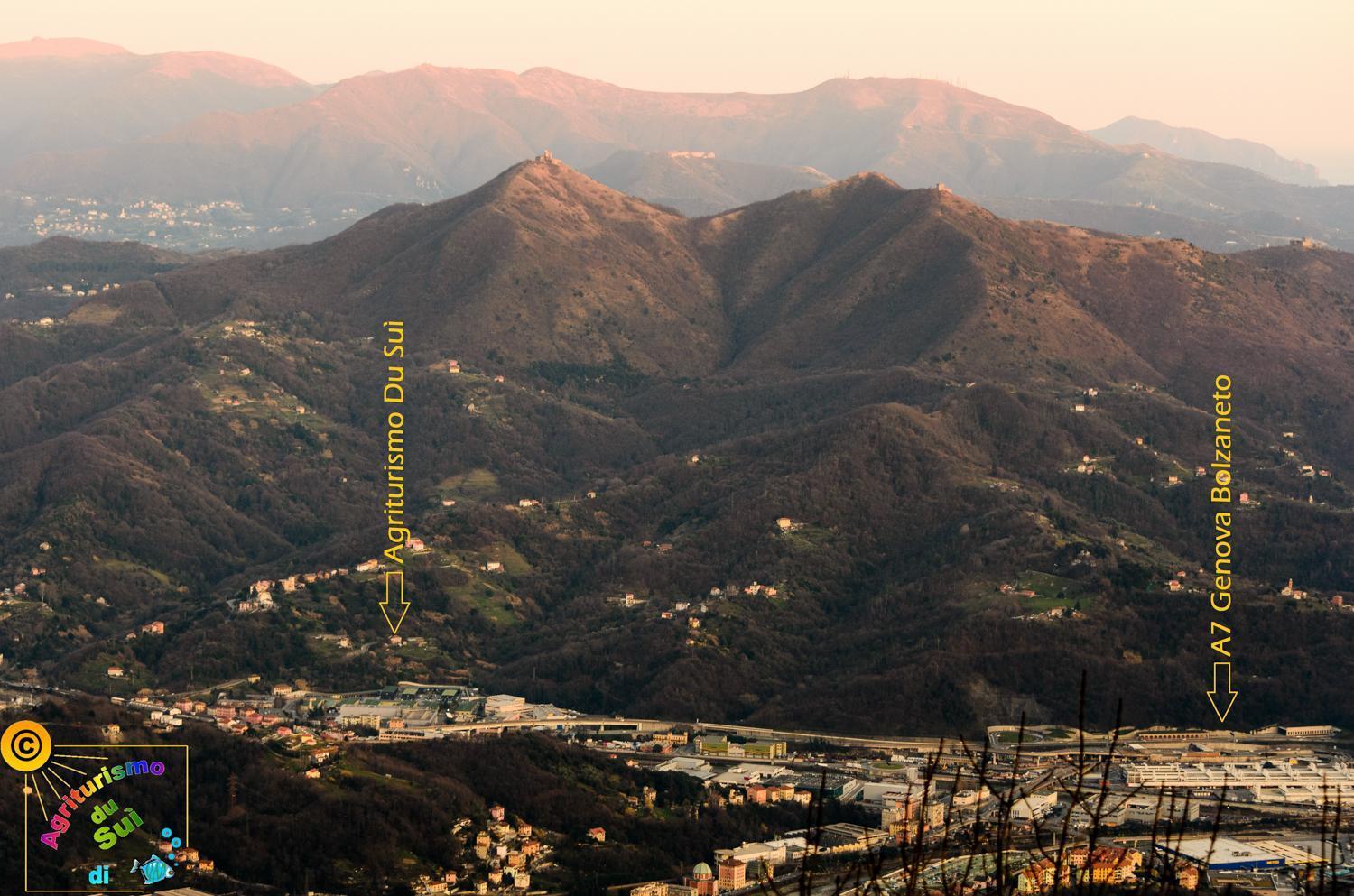 Agriturismo Du Sui Genua Exteriör bild